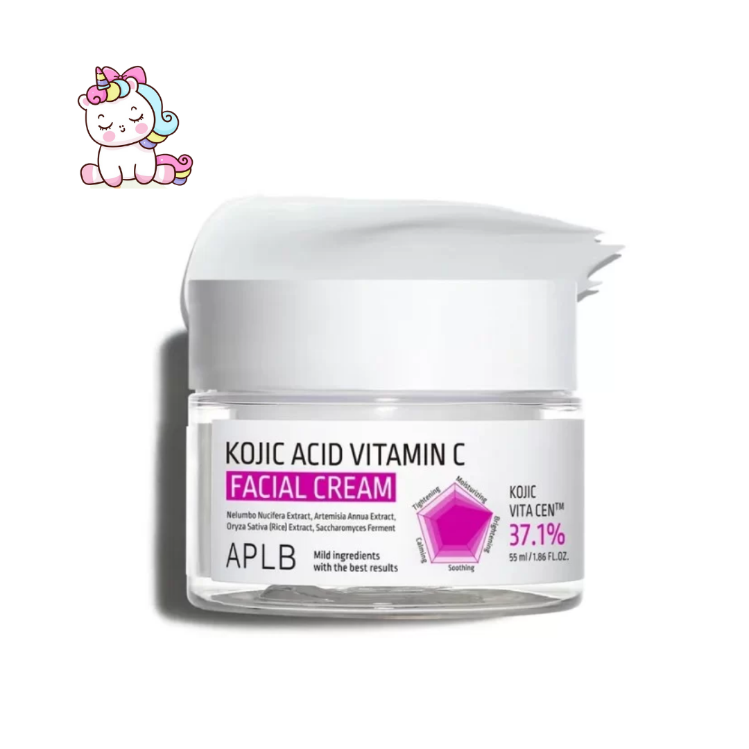 APLB Kojic Acid & Vitamin C Facial Cream – Crema Facial Iluminadora