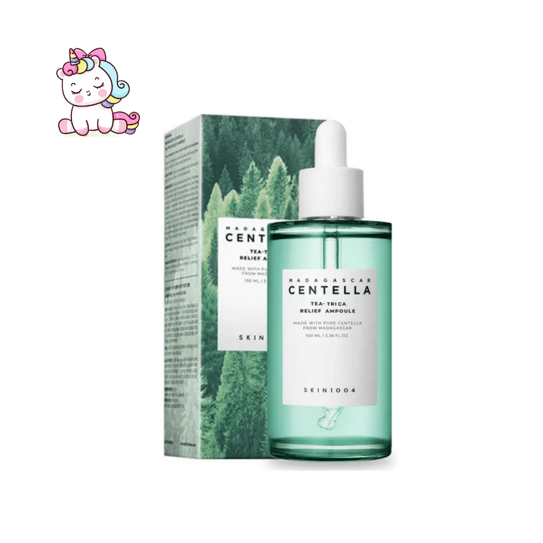 Skin1004 Centella Tea-Trica Relief Ampoule – Ampolla Facial Calmante 100 ml