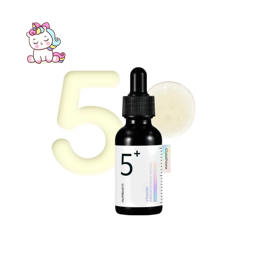 No. 5 Vitamin Concentrated Serum – Suero Facial Iluminador y Nutritivo
