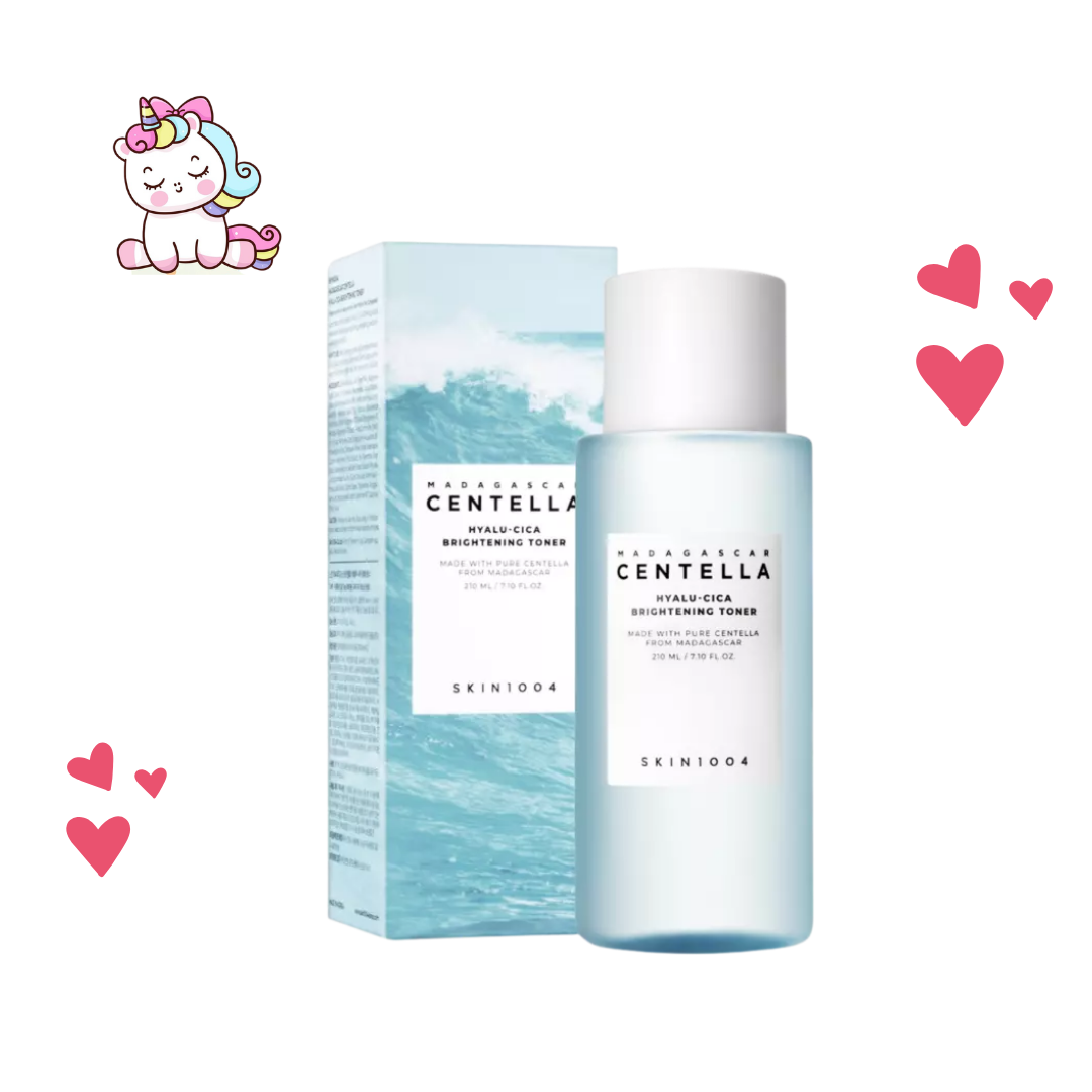SKIN1004 Madagascar Centella Hyalu-Cica Brightening Toner – Tónico Iluminador Calmante