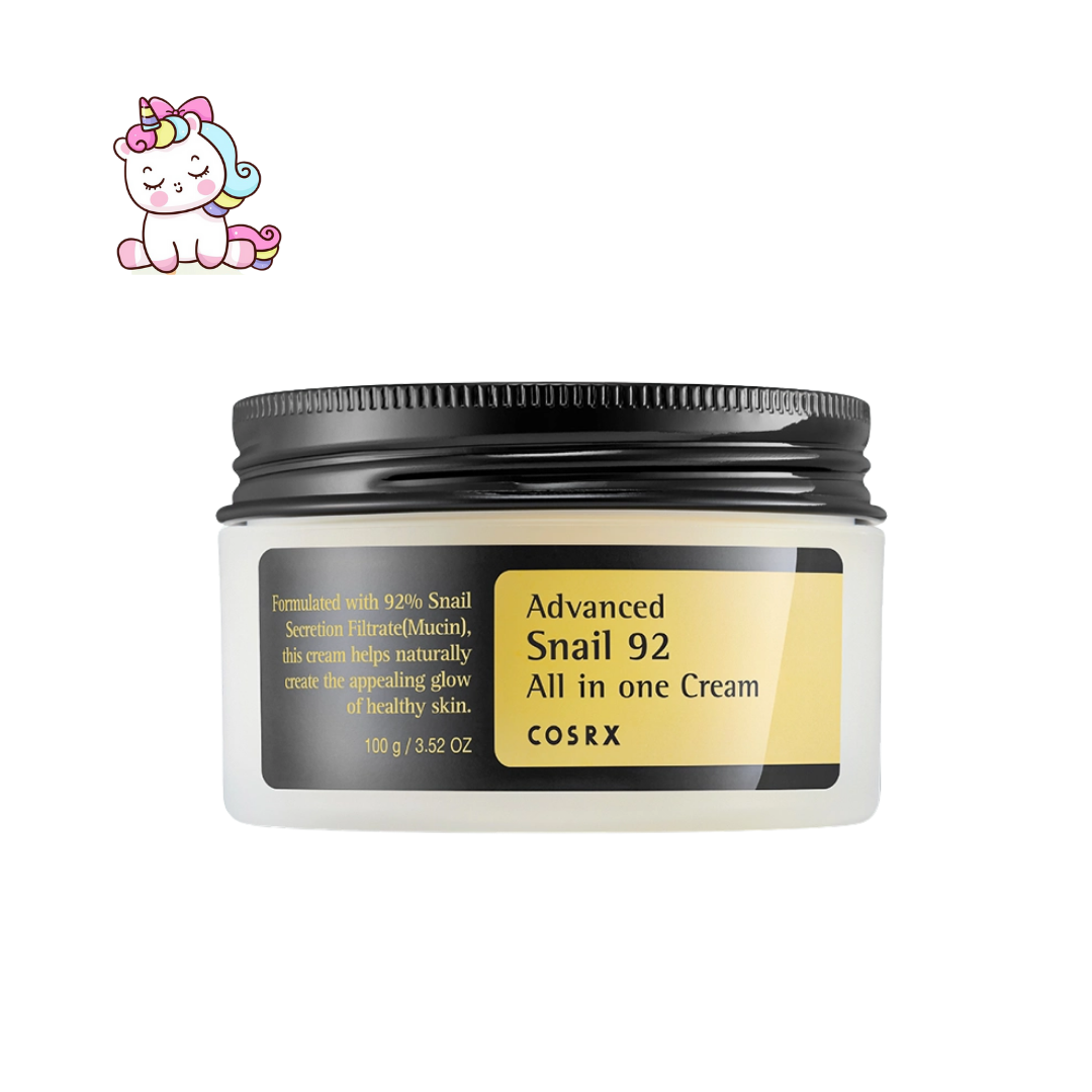 COSRX Advanced Snail 92 All In One Cream – Crema Facial Reparadora