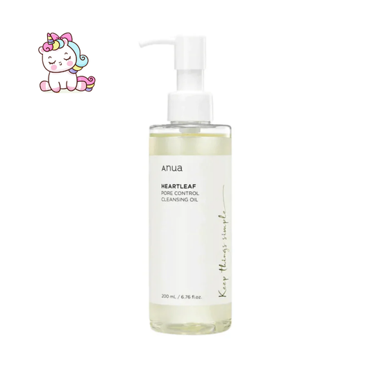 ANUA Heartleaf Pore Deep Cleansing Oil – Aceite Limpiador Facial 200 ml