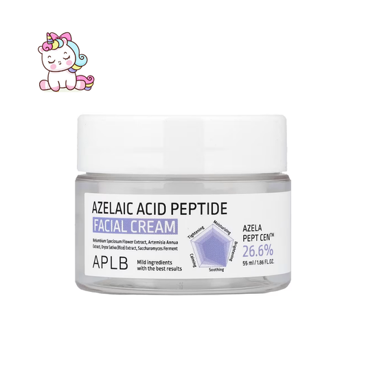 APLB Azelaic Acid & Peptide Facial Cream – Crema Facial Calmante y Reequilibrante