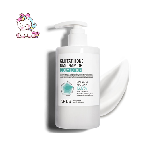 APLB Glutathione & Niacinamide Body Lotion – Loción Corporal Iluminadora y Antioxidante