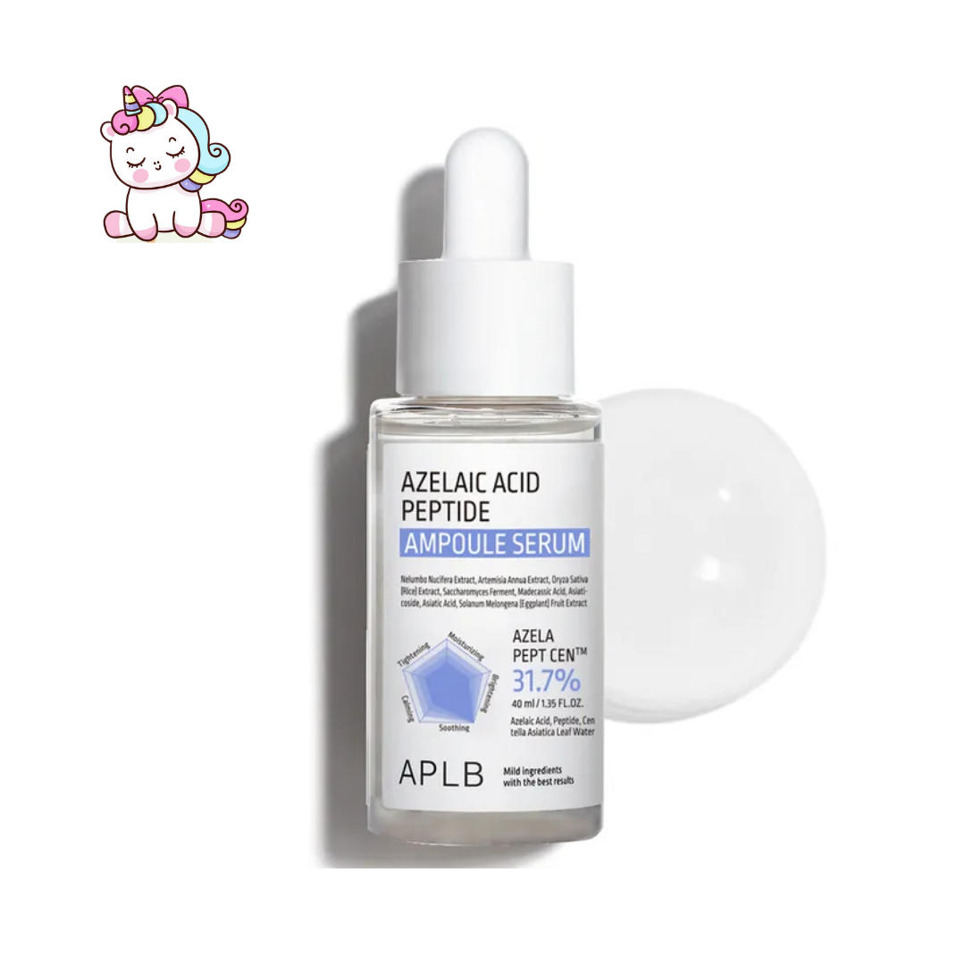 APLB Azelaic Acid Peptide Ampoule Serum – Suero Facial Calmante y Purificante
