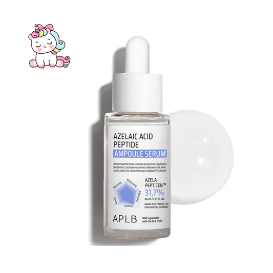 APLB Azelaic Acid Peptide Ampoule Serum – Suero Facial Calmante y Purificante