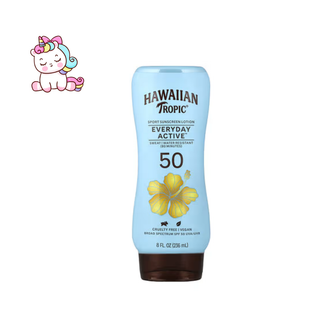 Hawaiian Tropic Everyday Active Sport Sunscreen Lotion SPF 50 – Light Tropical