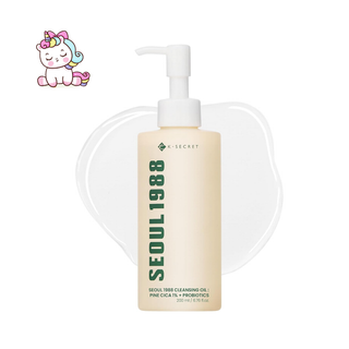 Seoul 1988 Cleansing Oil Pine Cica + 1 Probiotics – Aceite Limpiador Facial