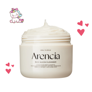 Arencia Rice Mucin Cleanser – Limpiador Suave con Extracto de Arroz y Mucina