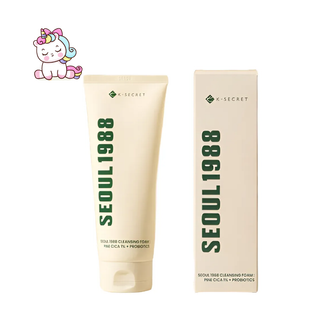 Seoul 1988 Cleansing Foam Pine Cica + 1 Probiotics – Espuma Limpiadora Facial