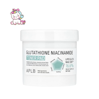 APLB - Discos de Algodón con Tónico Glutathione Niacinamide Toner Pad