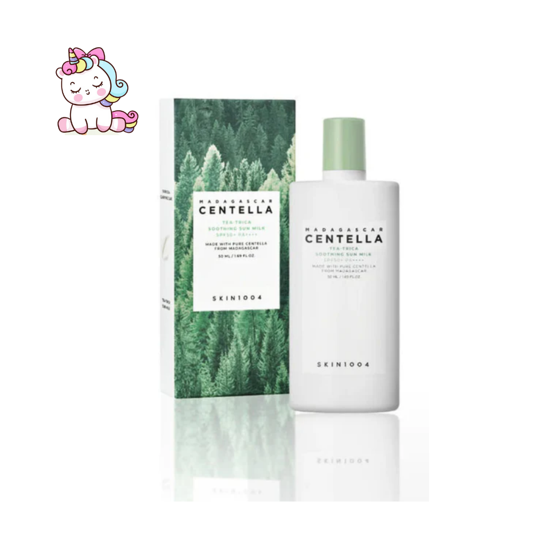 Madagascar Centella Tea-Trica Soothing Sun Milk – Protector Solar Facial 50 ml