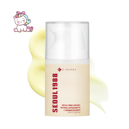 K-SECRET SEOUL 1988 Cream – Crema Facial con Retinal Liposome 1% + Fermented Rice