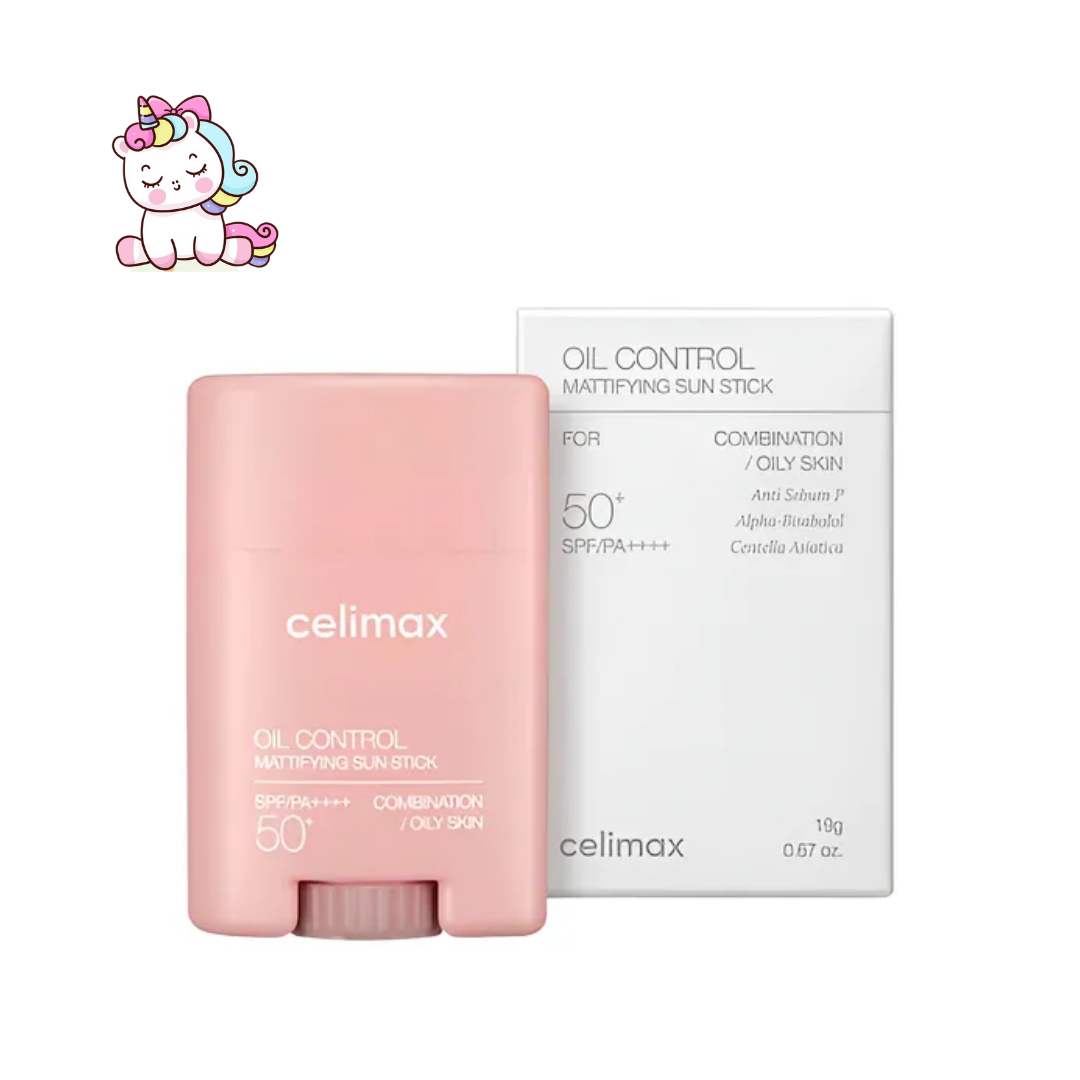 Celimax Oil Control Mattifying Sun Stick – Protector Solar en Barra Matificante