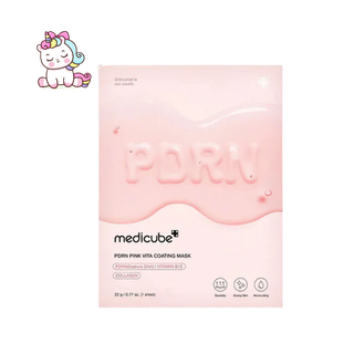 Medicube - Mascarilla Facial PDRN Pink Vita Coating Mask
