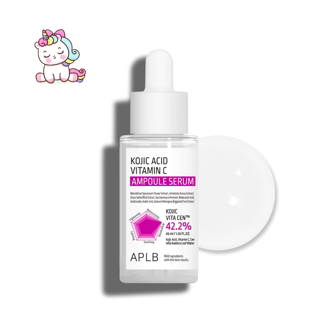 APLB Kojic Acid & Vitamin C Ampoule Serum – Suero Facial Iluminador
