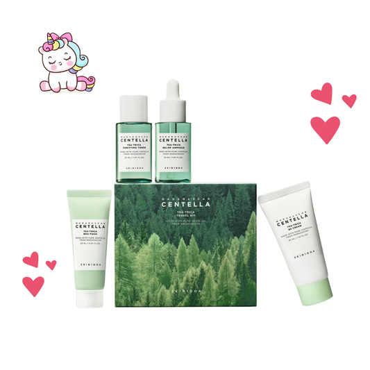 SKIN1004 Tea-Trica Travel Kit – Kit Facial Calmante y Purificante