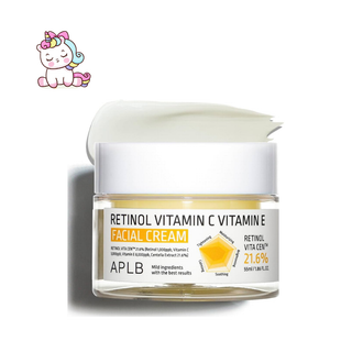 Retinol + Vitamin C + Vitamin E Facial Cream – Crema Facial Antiedad Regeneradora