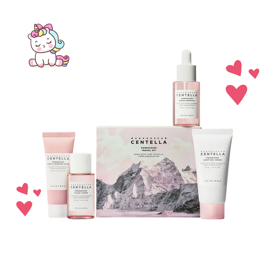 SKIN1004 Madagascar Centella Poremizing Travel Kit (4 pasos)
