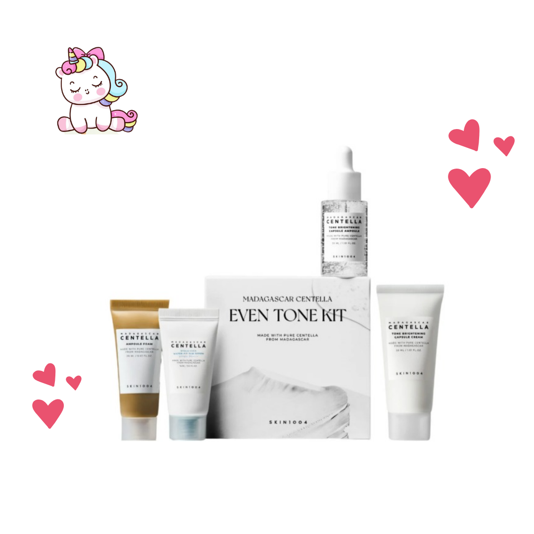 SKIN1004 Madagascar Centella Even Tone Kit – Kit Iluminador y Unificador de Tono