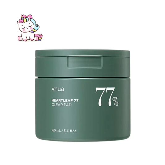 ANUA Heartleaf 77 Clear Pad – Toallitas Tónicas Purificantes