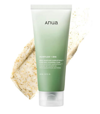 Anua - Espuma Limpiadora Heartleaf Quercetinol Pore Deep Cleansing Foam