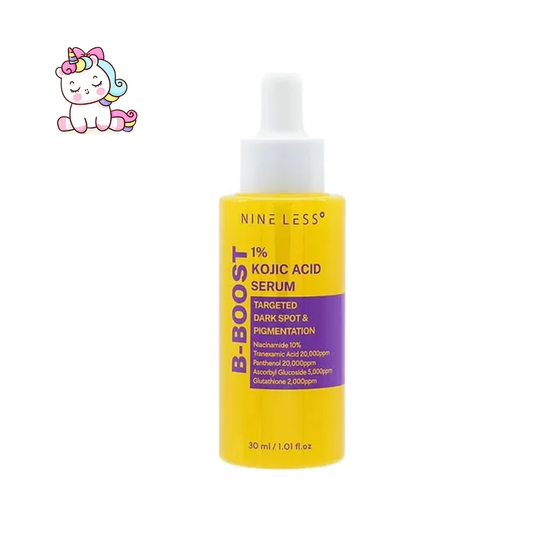 Nine Less B Boost Kojic Acid Serum – Suero Iluminador y Unificador de Tono (30 ml)