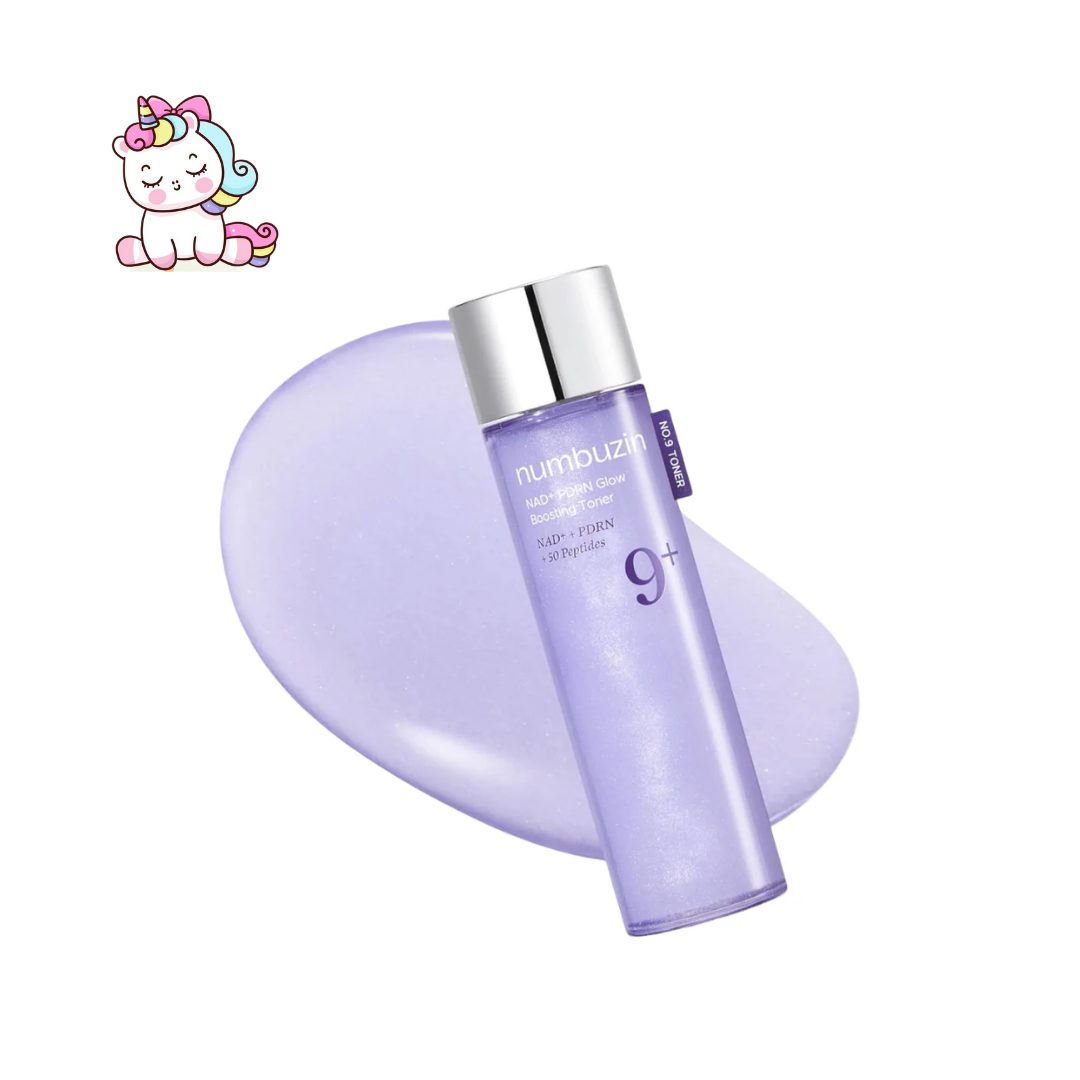 No.9 NAD + PDRN Glow Boosting Toner – Tónico Facial Hidratante y Revitalizante (Numbuzin)