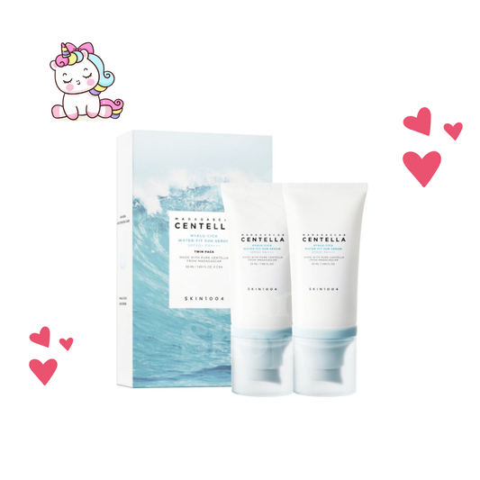SKIN1004 Madagascar Centella Hyalu-Cica Water-Fit Sun Serum Twin Pack SPF50+ PA++++