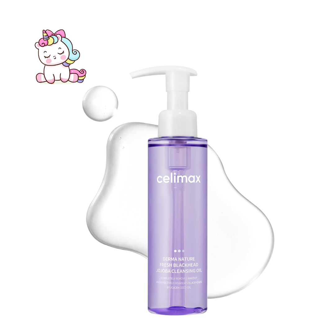 Celimax Derma Nature Fresh Blackhead Jojoba Cleansing Oil – Aceite Limpiador Facial