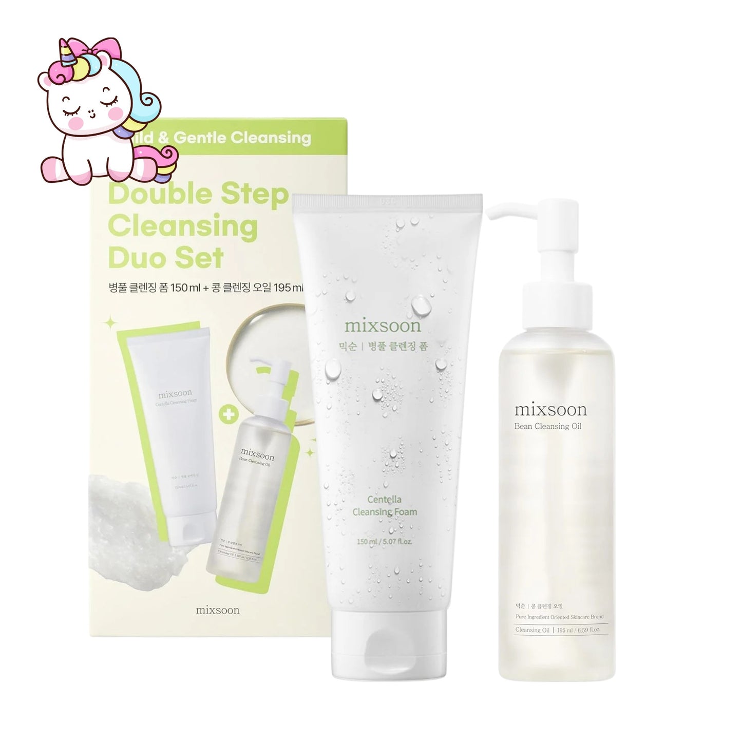 Double Cleansing Set | Doble Limpieza- Mixsoon