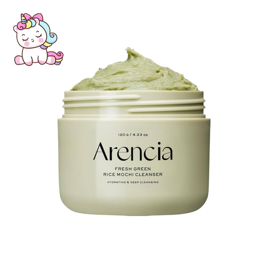 Fresh Green Rice Mochi Cleanser 120gr - ARENCIA